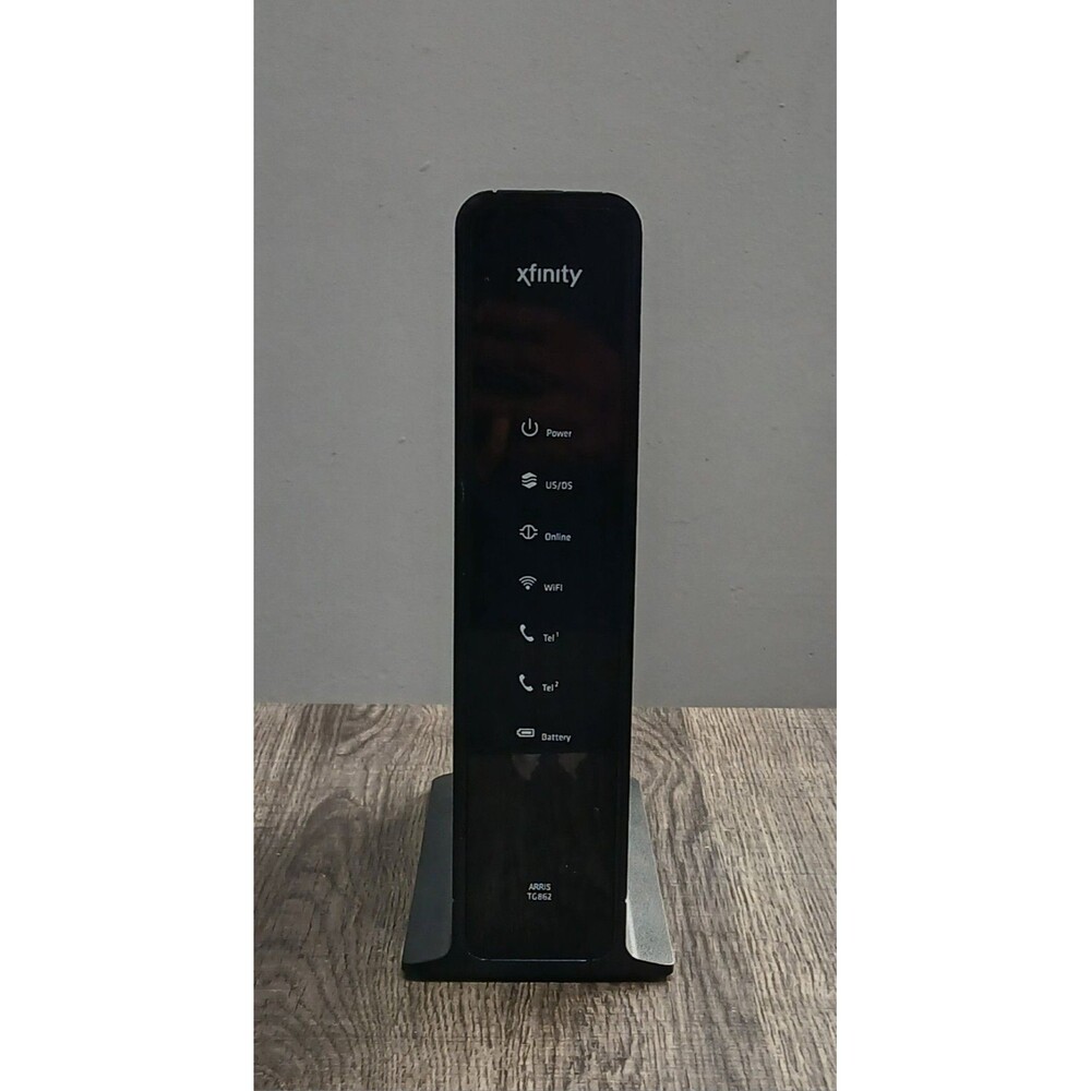 Xfinity Arris TG862G/CT Dual Band 802.11 Wifi Cable Modem Router. Not Tested
